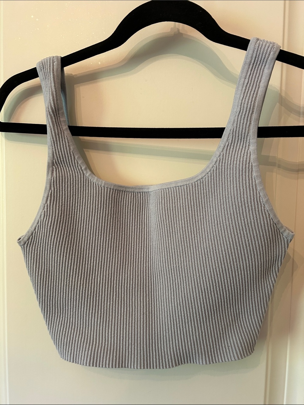 Babaton sculpt knit crop